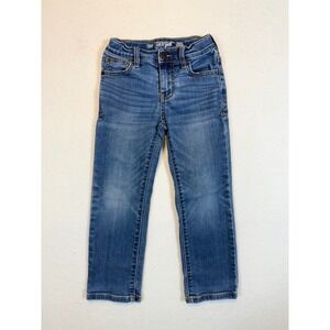 Cat & Jack Boys Straight Stretch Denim Jeans Medium Wash